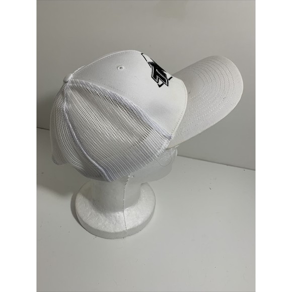 TNT turner Network Television White Mesh Trucker Cap Hat One Size Snapback - Picture 4 of 12